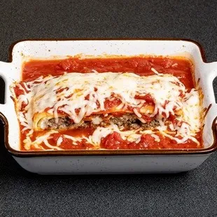 pasta dish, pasta, food