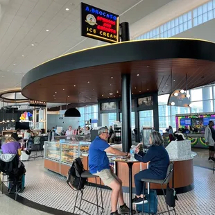 Spumoni on the sign. Not available