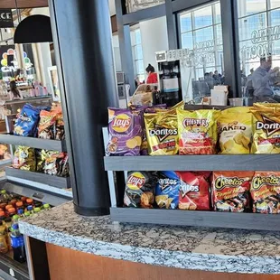 Brocato's stand at the airport