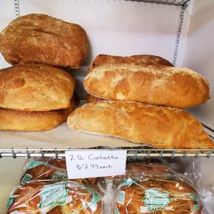 Ciabatta Bread 2 pounds!