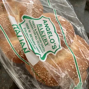 &quot;st. Joseph bread&quot; more just italian bread-but good!!