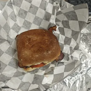 "Inlaw" with bacon added