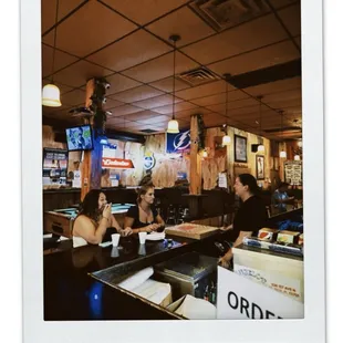 Bar area