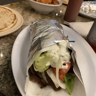 I finally got a chance to take a pic of the gyro before I destroyed it last time I was here.