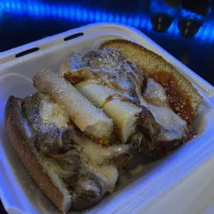 Eggplant Parm Sandwich