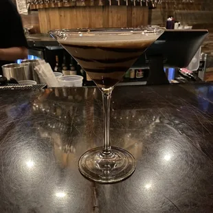 Chocolate martini