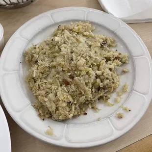 Side of sauerkraut, huge portion!