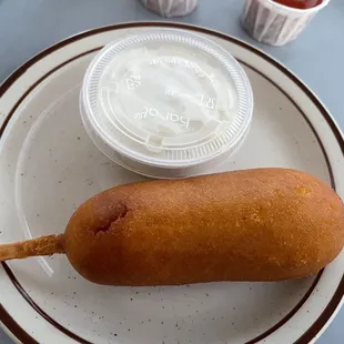 $4 corn dog lol