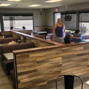 sushi and sashimi, interior
