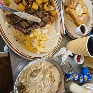 New York Steak and Eggs
