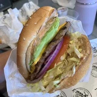 Avocado Cheeseburger