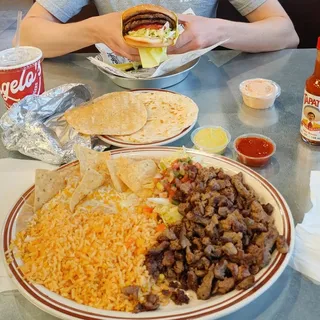 Carne Asada Plate