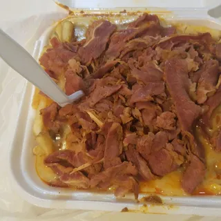 Pastrami Chili-Cheese Fries