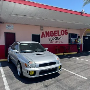 sushi and sashimi, outside