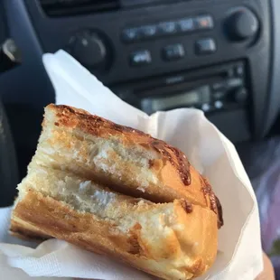 There was supposed to be cream cheese.... but they sucked.