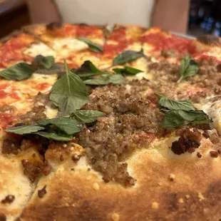 Old School Round, add sausage