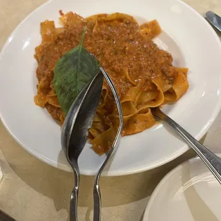 Pappardelle alla Bolognese