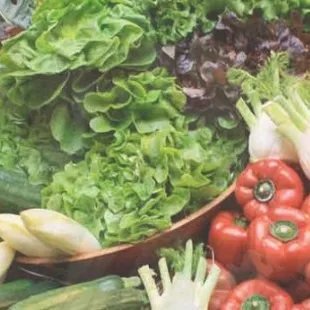 a variety of vegetables