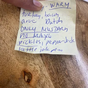 Order I gave them to make and they still mess up