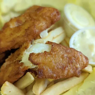 Fish and Chips.