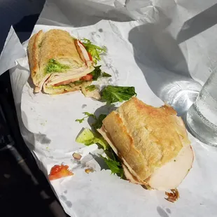 Peppered Turkey Sandwich