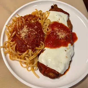 Chicken parmigiana