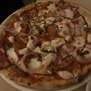 Vegetarian pizza