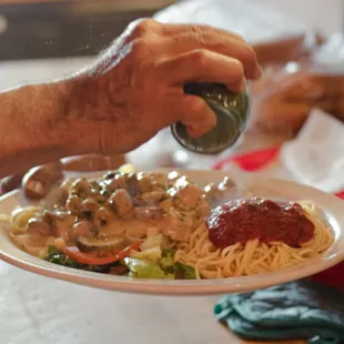 Classic Italian dishes.