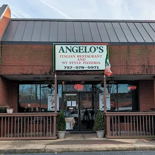 This is the storefront to the restaurant.  Photo taken February 15, 2023.