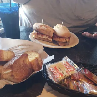 Chicken parm sandwich!