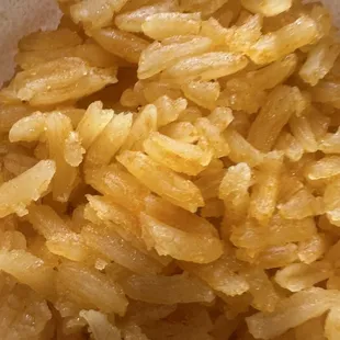Tasty fresh rice up close!!