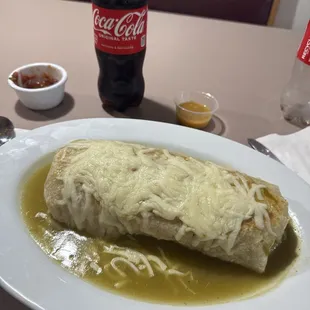 Carnitas burrito