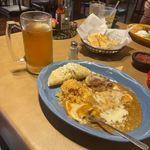 Celebrating our 21 year anniversary with some bomb asf Mexican food