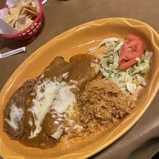 Enchilada dinner