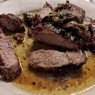 Steak Marsala.