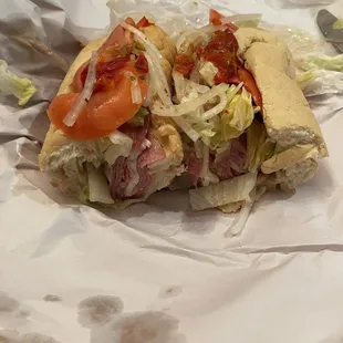 Turkey Provolone Cold Sub