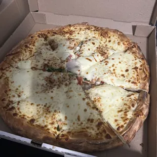 The wrong pizza made, and I'm stuck with it