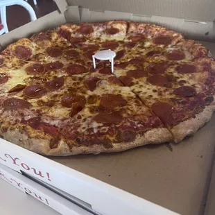 Pepperoni pizza