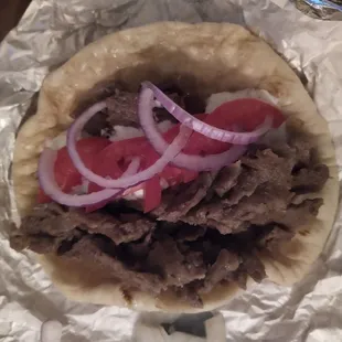 Gyro (assembled at home)