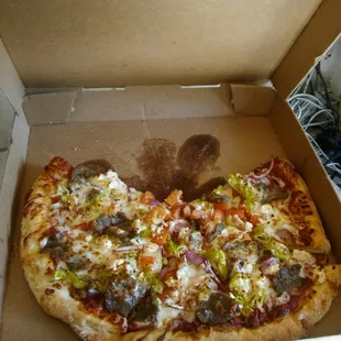 Really!!! I live this pizza and good service, i love it!!!! I dont to be mean but is better that dominos