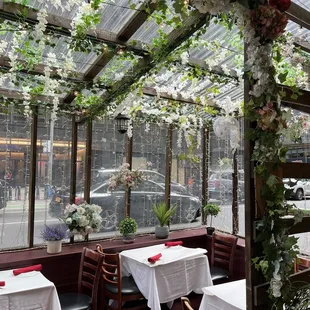 Outdoor seating