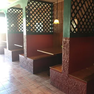 the interior of a restaurant