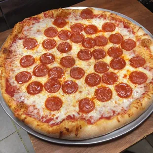 Pepperoni pizza