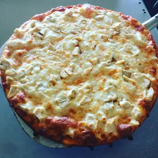 Buffalo chicken pizza. Mmmm