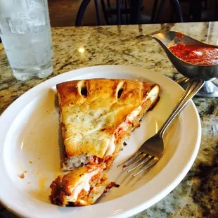 Decent pizza not very filling