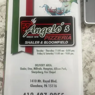 Address phone number