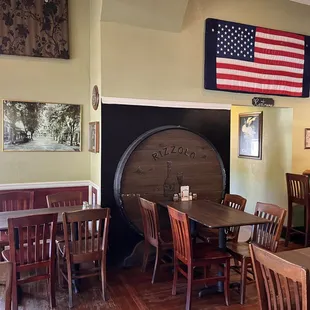 Dinning area seating.