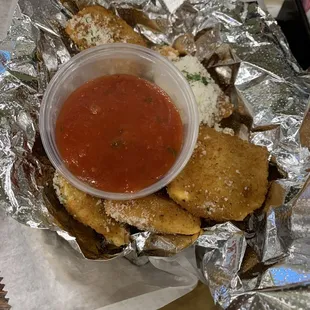 Toasted ravioli!