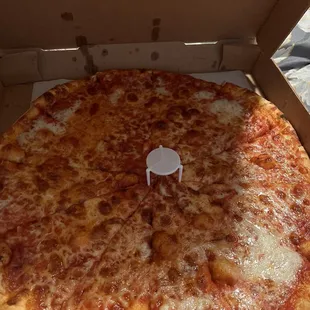 a pizza in a box