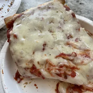 Sicilian Pizza Slice